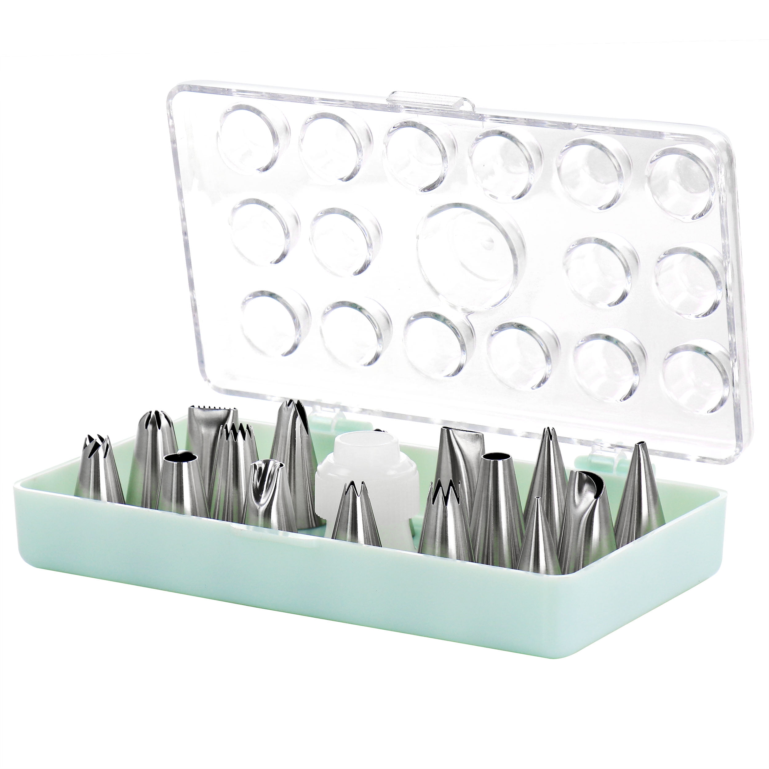 Stainless Steel Cake Decorating Nozzles 16-Piece Set