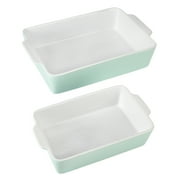 Martha Stewart 2-Piece Stoneware Bakeware Set