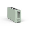 thumbnail image 1 of Martha Stewart 2 Slice Long Slot Toaster, Extra Wide, 10 Settings, Honeydew Green, 1 of 12