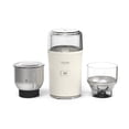 thumbnail image 1 of Martha Stewart 2-in-1 Electric Coffee & Spice Grinder, 2.5oz, Linen Cream, 1 of 16