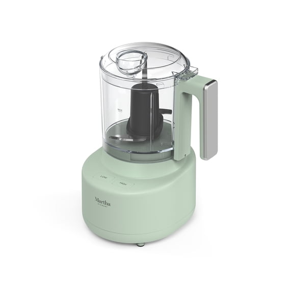 Martha Stewart 3 Cup Electric Food Chopper, 24 oz, Honeydew Green