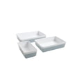 thumbnail image 1 of Martha Stewart 3-Piece Stoneware Baker Set - Blue/White Ceramic, 1 of 4