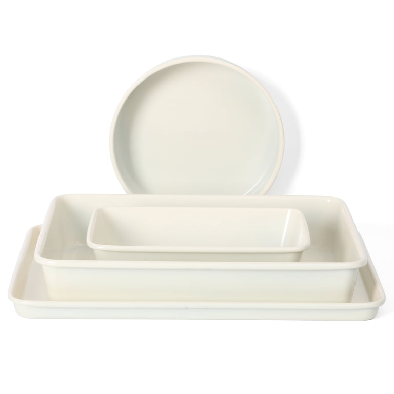 Soporte Para Bandeja De Sal De Cocina – Martha Stewart, Acero Y Porcelana, Negro, Forma Rectangular
