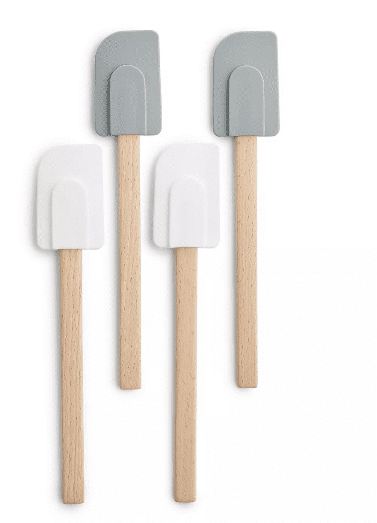 Martha Stewart Everyday Silicone Mini Spoonula and Brush Set in Mint -  20587613