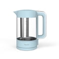 thumbnail image 1 of Martha Stewart 7 Cup Electric Kettle with Tea Infuser, Sky Blue, 1 of 6