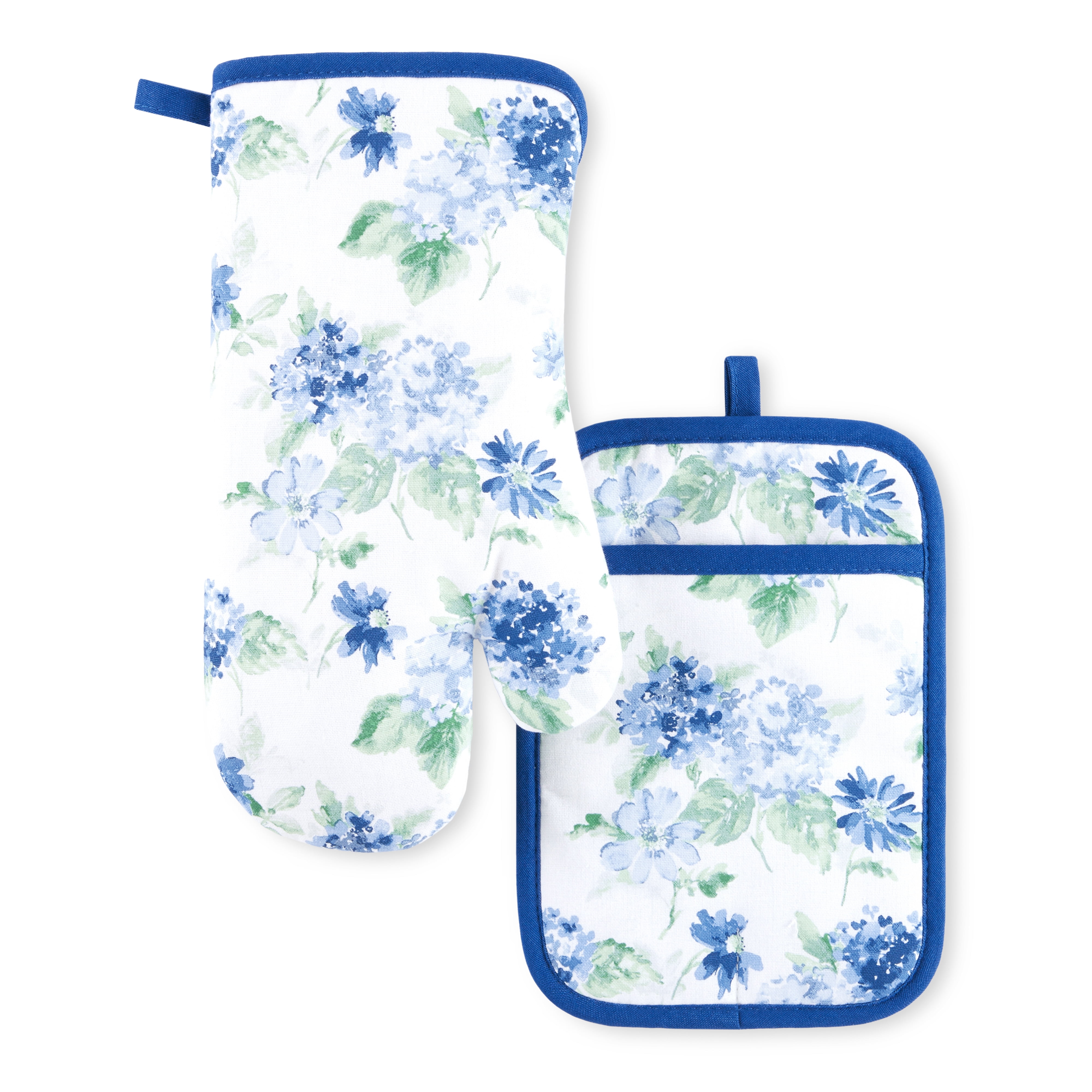 Personalized Oven Mitt & Pot Holder Set, Grandma Gift Set Floral Whisk –  Lazy Gator Tees