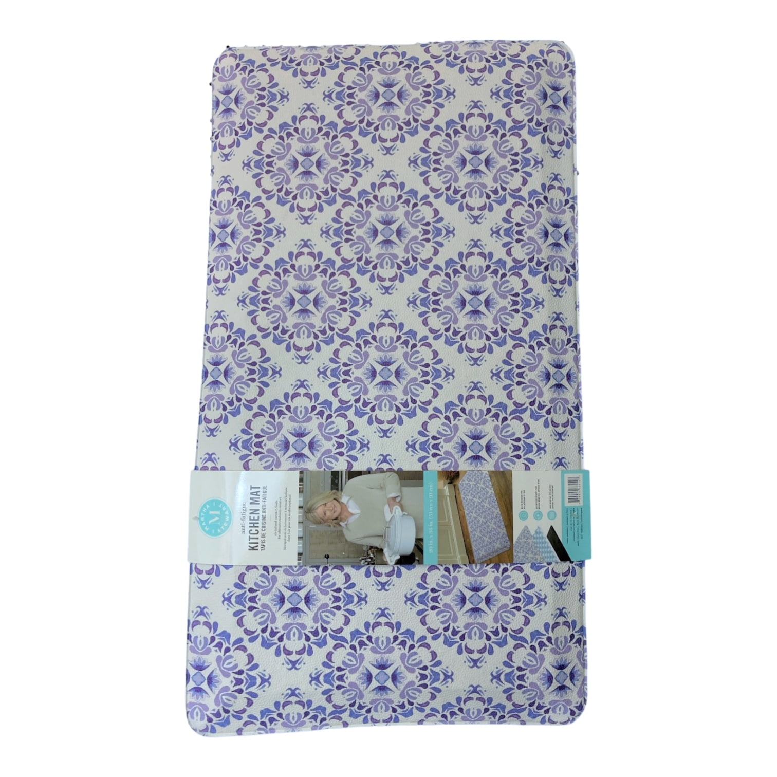 Martha Stewart AntiFatigue AirInfused Memory Foam Kitchen Mat, 20"x36