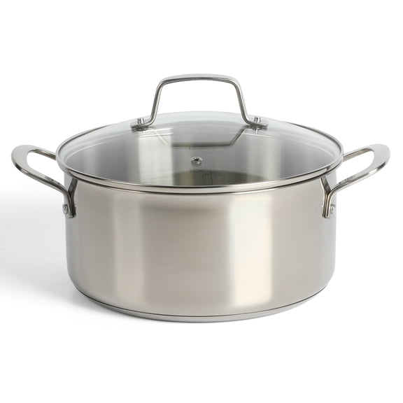 Martha Stewart Catselle 5QT Stainless Steel Dutch Oven