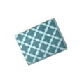 thumbnail image 1 of Martha Stewart Collection Dot Lattice 13" X 13" Wash Towel-Ocean, 1 of 2