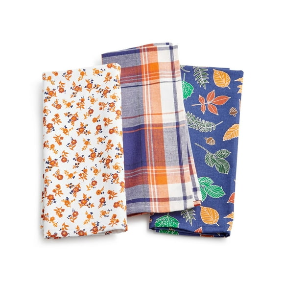 Martha Stewart Collection Harvest Kitchen Towels, Set of 3, Multi