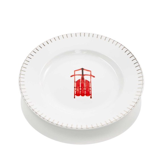Martha Stewart Collection Salad Plates, Sleigh, 9″