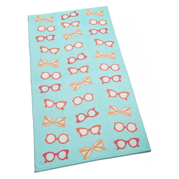 Martha Stewart Collection Sunglasses Cotton Beach Towel 38 X 68"