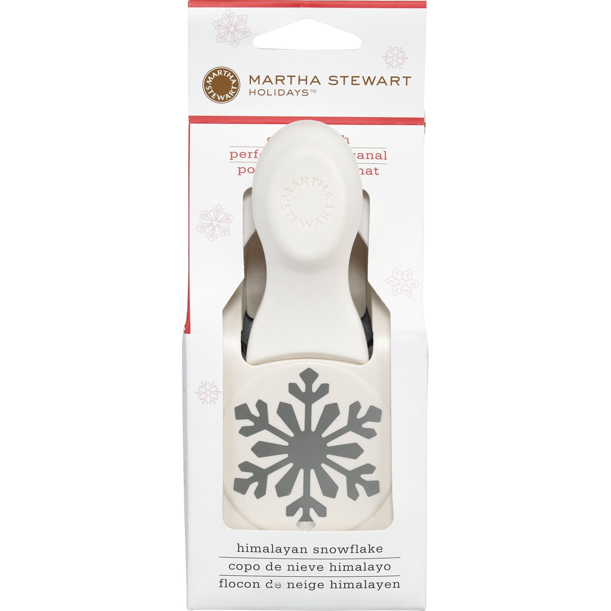Martha Stewart Crafts M232301 Himalayan Snowflake Punch, Punches 1