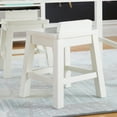 thumbnail image 1 of Martha Stewart Crafting Kids' Stool Set of 2 - Creamy White: Children's Wooden Anti-Tipping Chair for Arts and Crafts Activity Table, 1 of 3