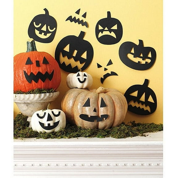 Martha Stewart Crafts Animal Masquerade Jack-o'-Lantern Silhouettes