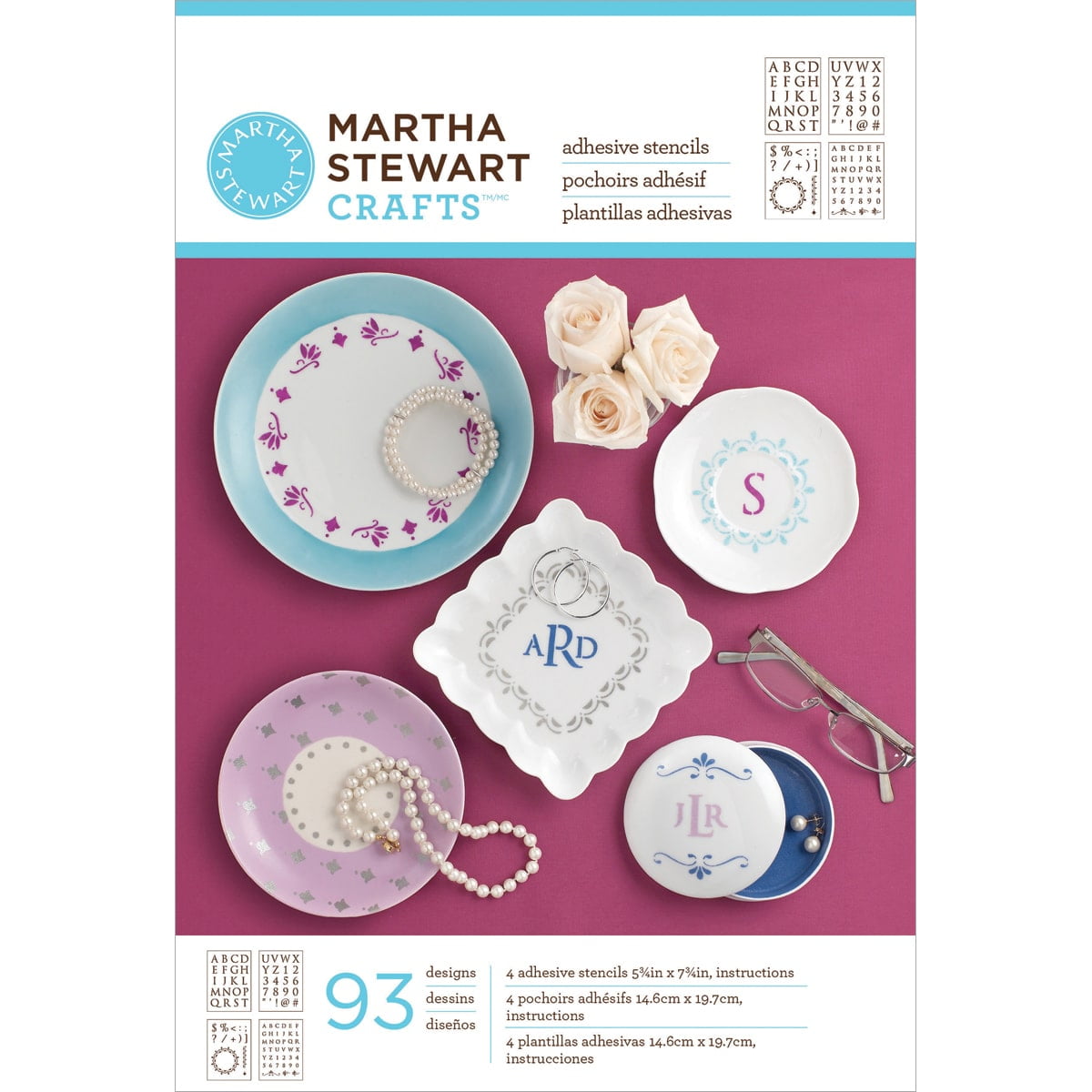 Easy Glass Etching with Martha Stewart Crafts