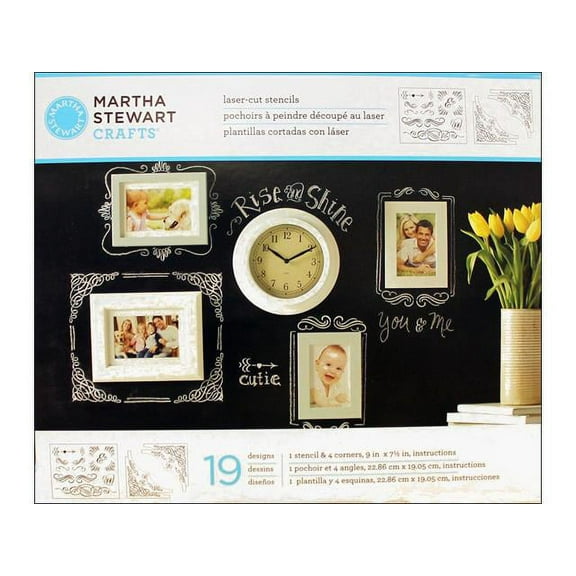 Martha Stewart Crafts Laser-Cut Stencils for Craft Painting