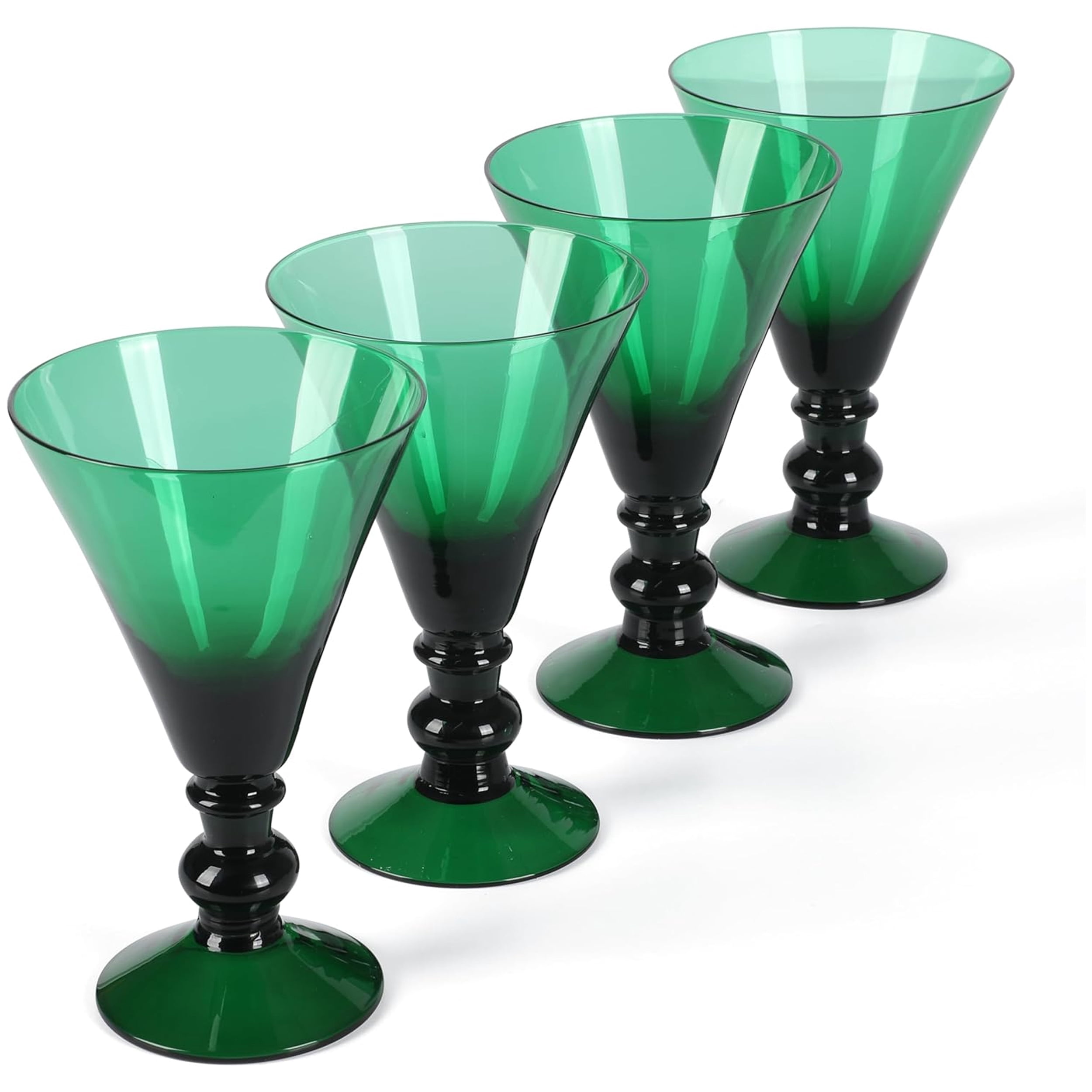 Martha Stewart Crispa Martini Glassware