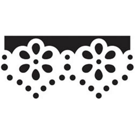 Martha Stewart Deep Edge Punch-Flower Bed, 1.75"X2", Pk 1, Martha Stewart