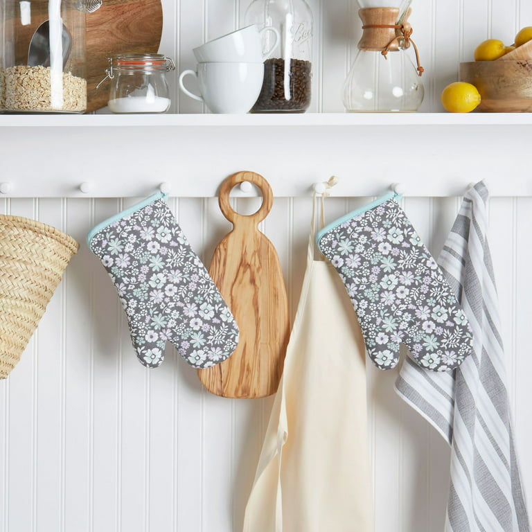  VKPSCHJ Hanging Kitchen Towels and Oven Mitt
