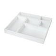 thumbnail image 1 of Martha Stewart Enzo 6 Piece Wooden Desk Drawer Organizer Set in White, 1 of 10