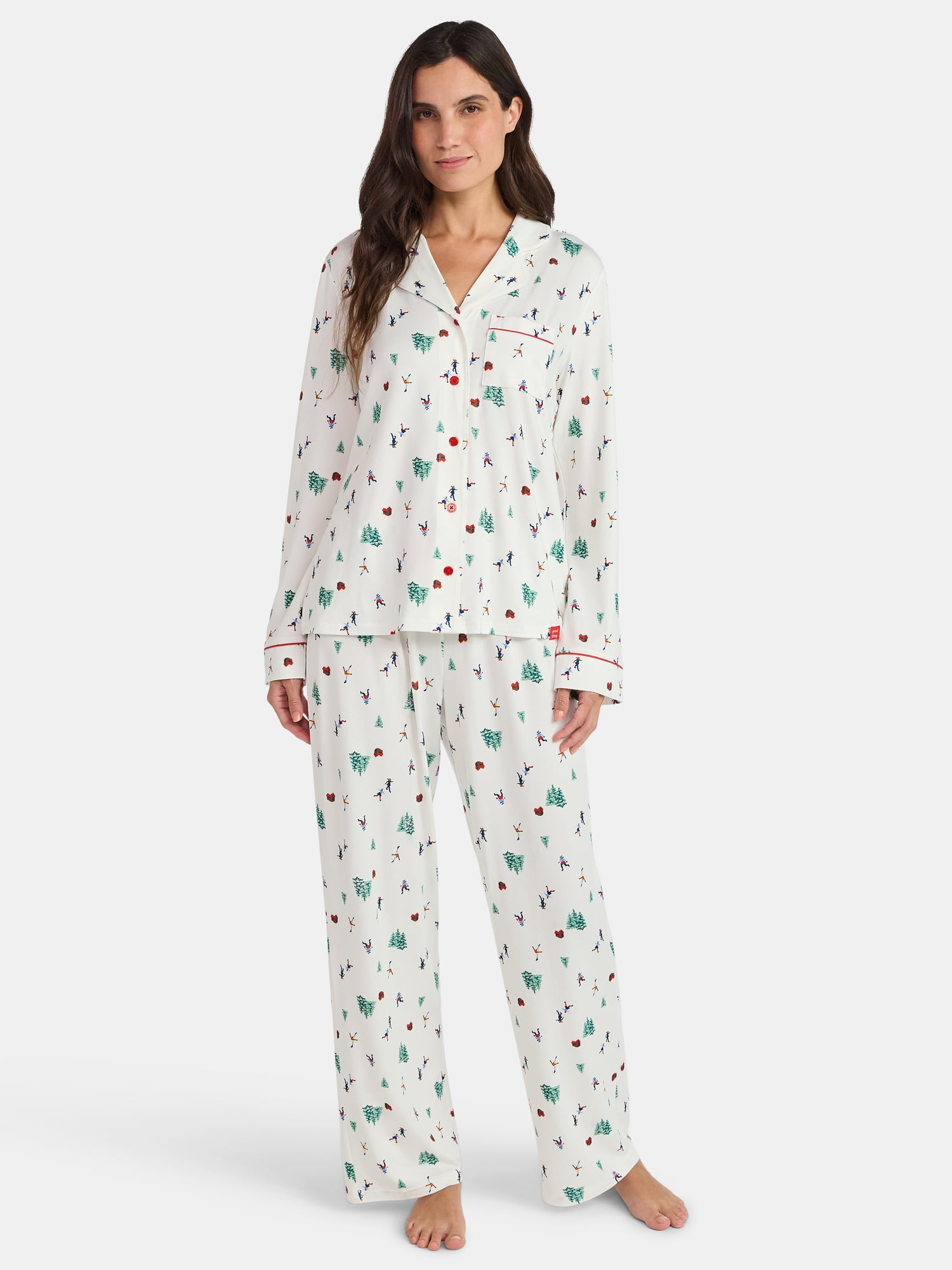 Martha Stewart Everyday Women's Pajama Set, 2-Piece, Sizes S-XXL