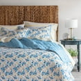 thumbnail image 1 of Martha Stewart Everyday 3 Piece Quilt Set - King, Norah Floral, 1 of 8
