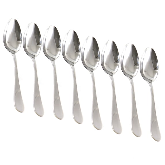 Martha Stewart Everyday 8 Piece Stainless Steel Teaspoon Set