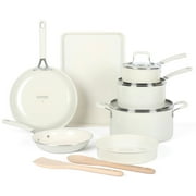 Martha Stewart Everyday Charlemont 12-Piece Linen Aluminum Cookware Set