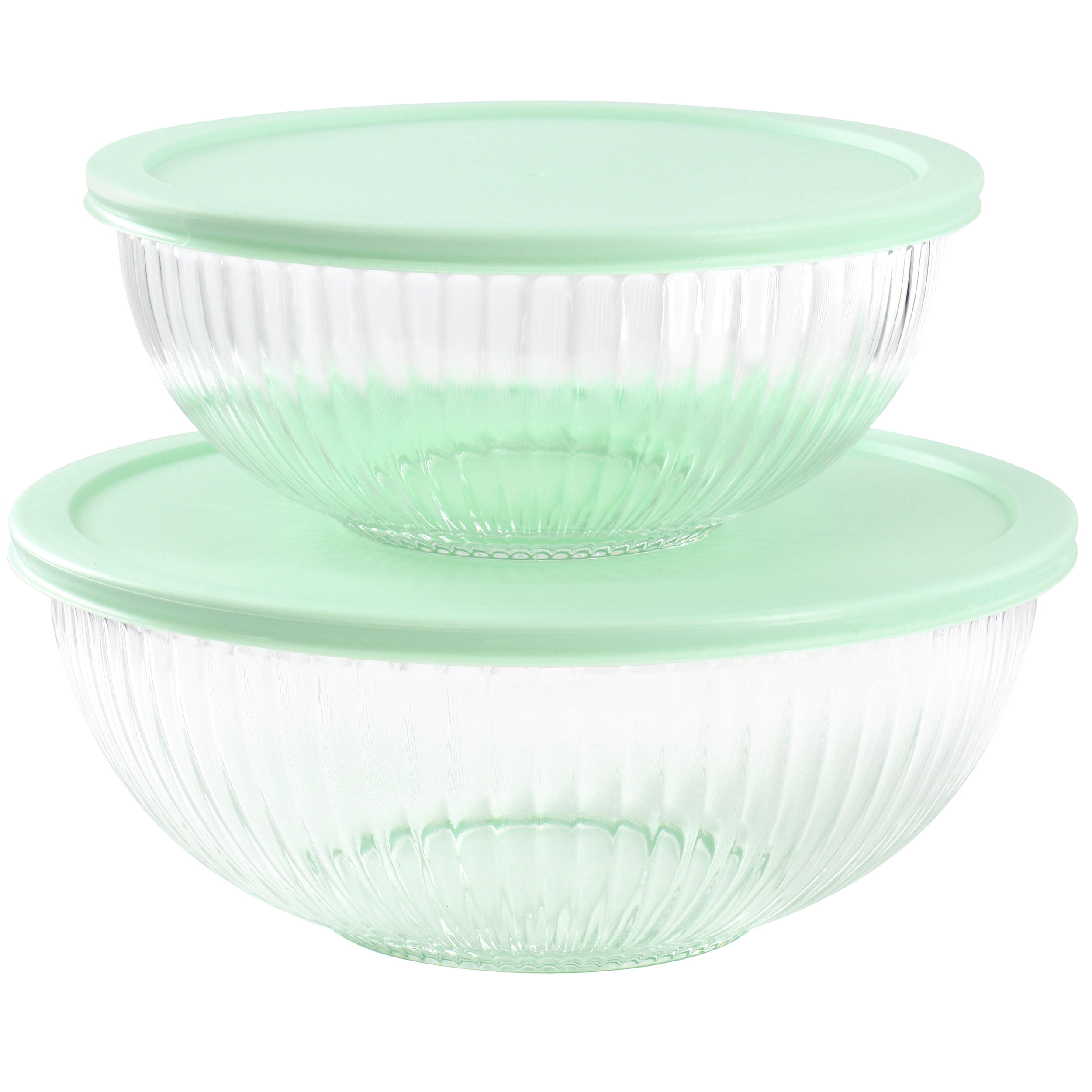 Martha Stewart Glass Bowl Set - 67oz & 114oz Capacity