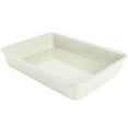 thumbnail image 1 of Martha Stewart Everyday Color Bake 13 Inch Carbon Steel Rectangle Baking Pan in Linen, 1 of 4