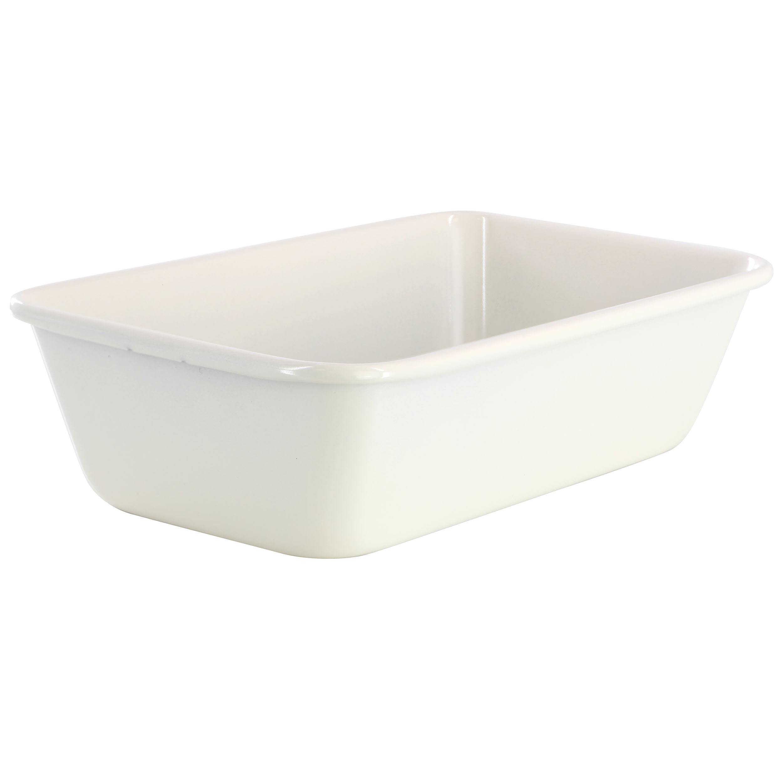 Off-White Nonstick Carbon Steel 9 Inch Loaf Pan