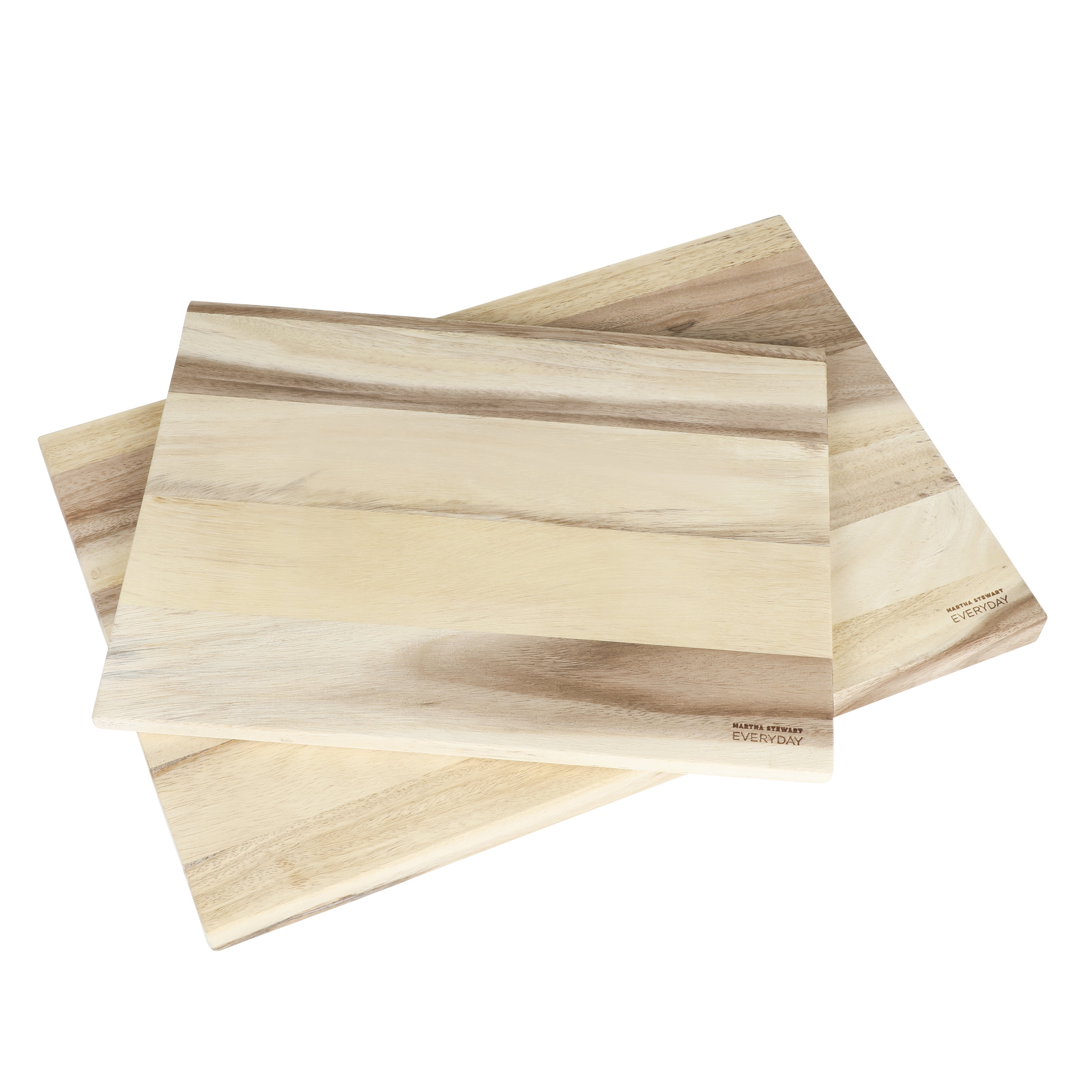 Martha Stewart Kindale Mango Wood Round Cutting Board 14 x 10