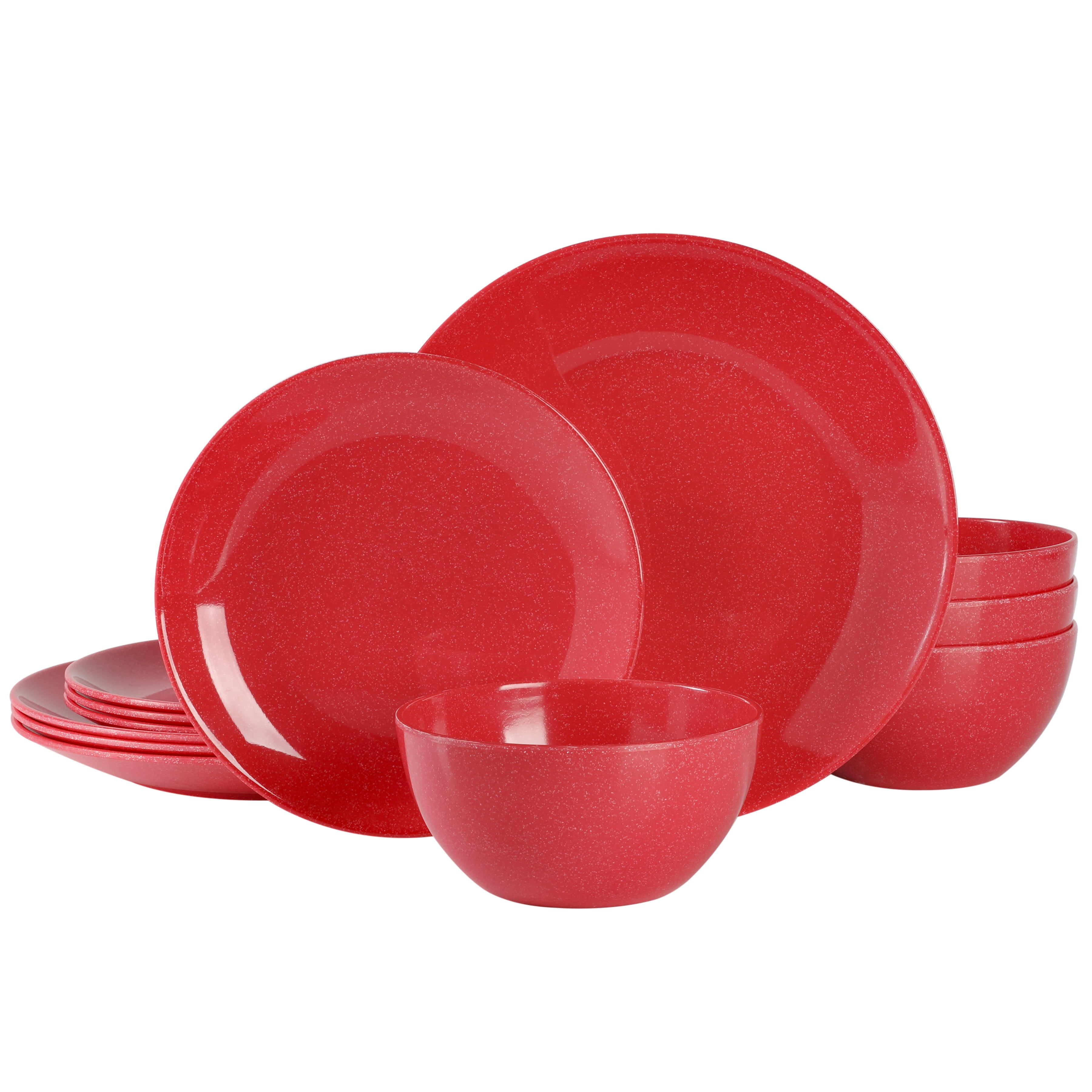Red Martha Stewart Collection Set of Four Ramekins With Lids, Baking Pots,  Christmas, Holiday Red Dishes, Quiche, Crème Brûlée Dishes, 