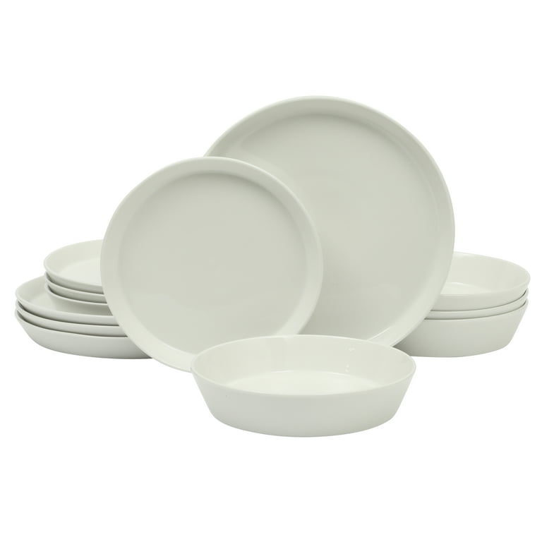 Martha Stewart Everyday 19ピース 食器セット Martha Stewart Faretta 12-Piece Ceramic Dinnerware Set - Walmart.com