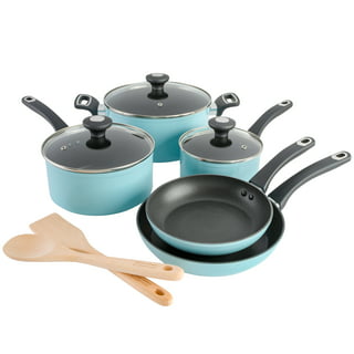 SHINEURI 3 Pieces Removable Handle Cookware, Stackable Pots And Pans Set,  Nonstick Pot and Pan Set,Nonstick Frying Pans for Home & Camping,  Dishwasher