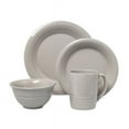 thumbnail image 1 of Martha Stewart Everyday Stoneware Dinnerware Set, White, 16 Piece, 1 of 4