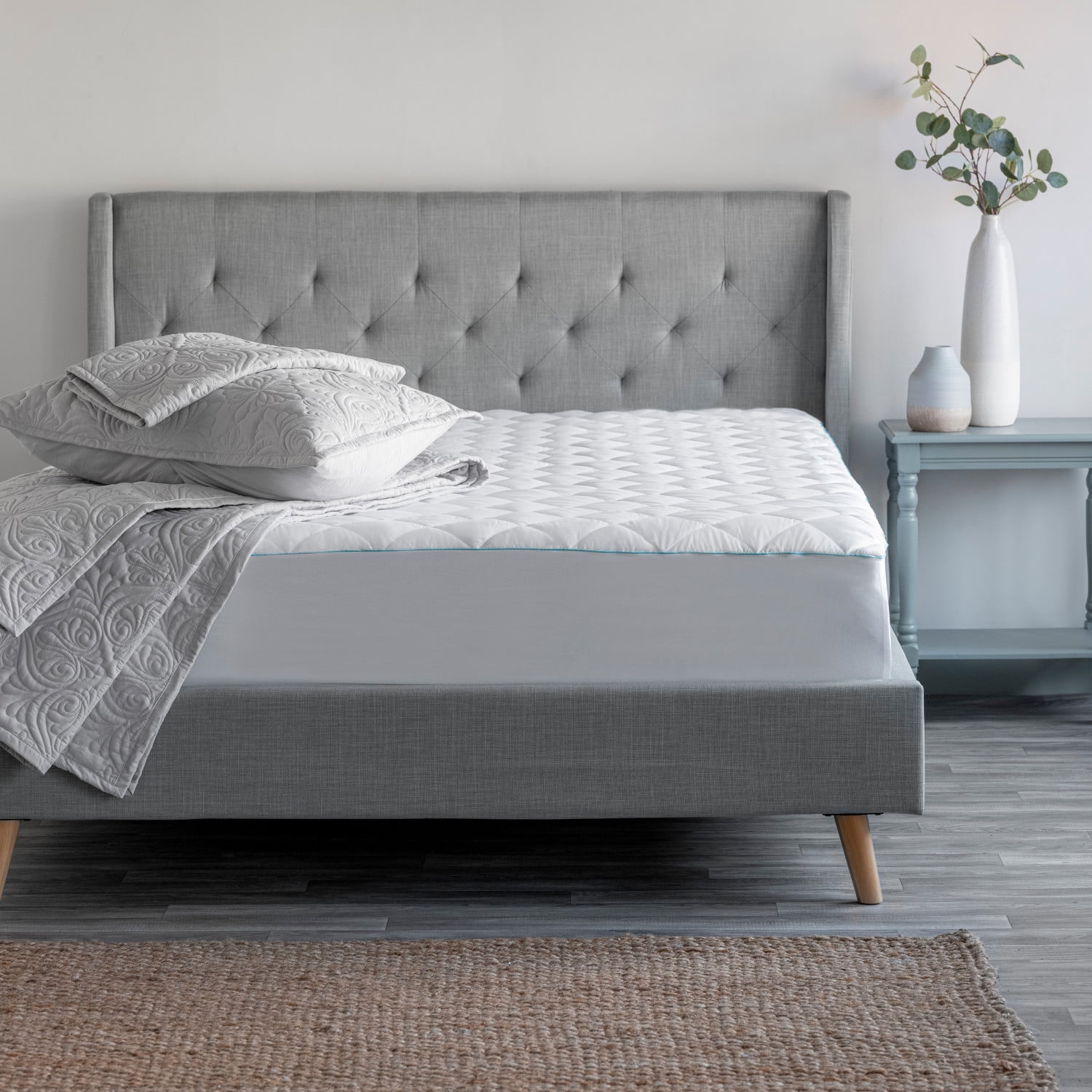 Martha Stewart Everyday Waterproof Mattress Pad- Twin, White