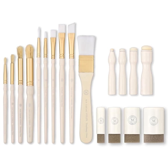 Martha Stewart Get Started Brush and Tool Set - 18 pc