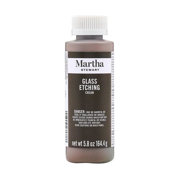 Martha Stewart Glass Etching Cream, 5.8 oz, 1 Count