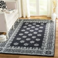 thumbnail image 1 of Martha Stewart Gracious Garden Geometric Bordered Wool Area Rug, Weathervane, 5' x 8', 1 of 11