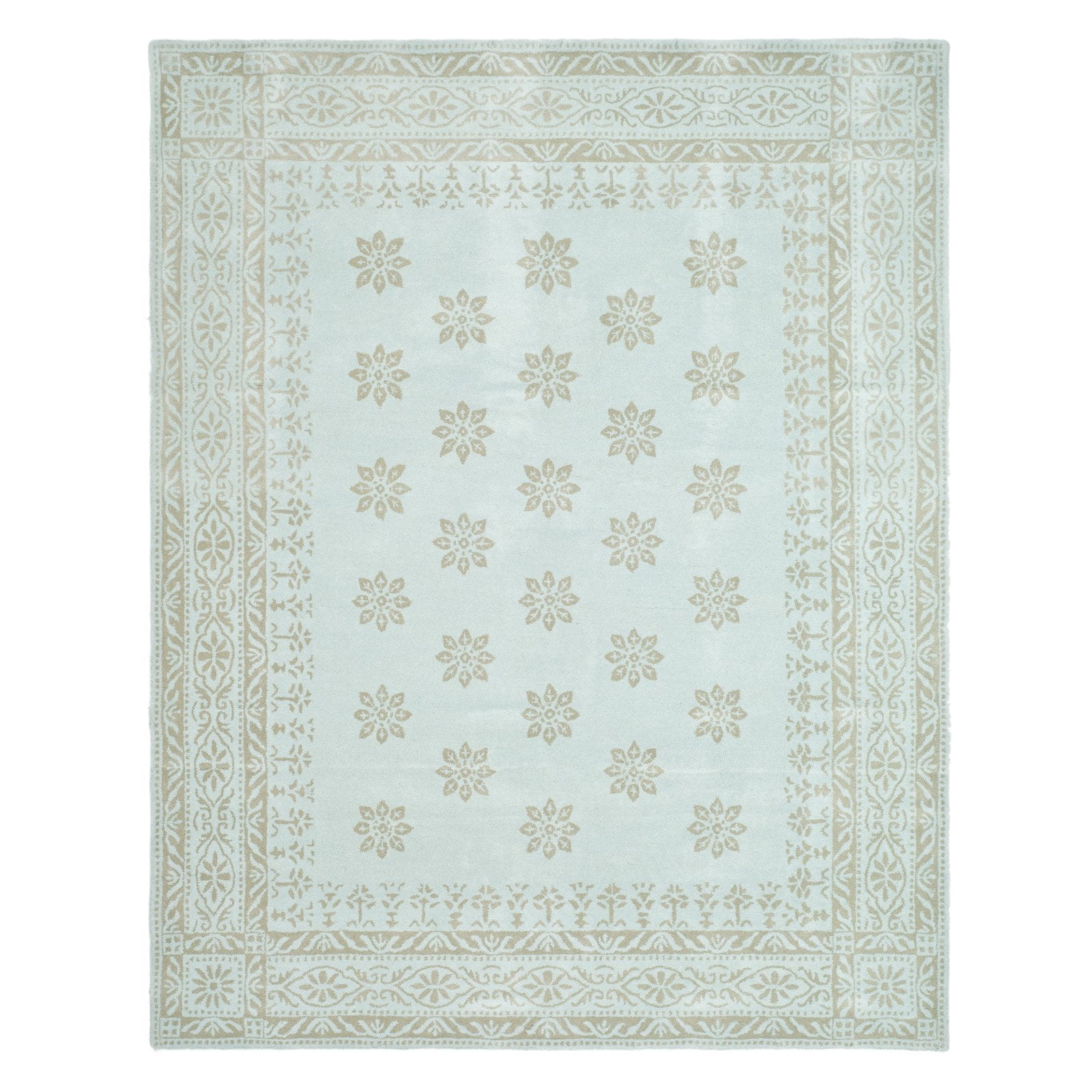Handmade Tufted Wool Rectangular 4' x 6' Area Rug
