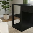 thumbnail image 1 of Martha Stewart Home Office Modular 2 Tier Bookshelf in Black, 1 of 11