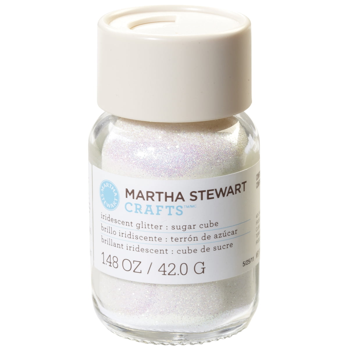 Martha Stewart Crafts Multi-Surface Glitter Paint Purple Charoite 2 Ounce