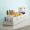 thumbnail image 1 of Martha Stewart Crafting Kids' Arts and Crafts Tray - Bedford Gray: Children's Tabletop Arts and Craft Caddy, Office Desk Organizer, 1 of 6
