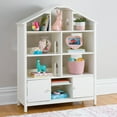 thumbnail image 1 of Martha Stewart Kids' Jr. Dollhouse Bookcase - Creamy White, 1 of 6