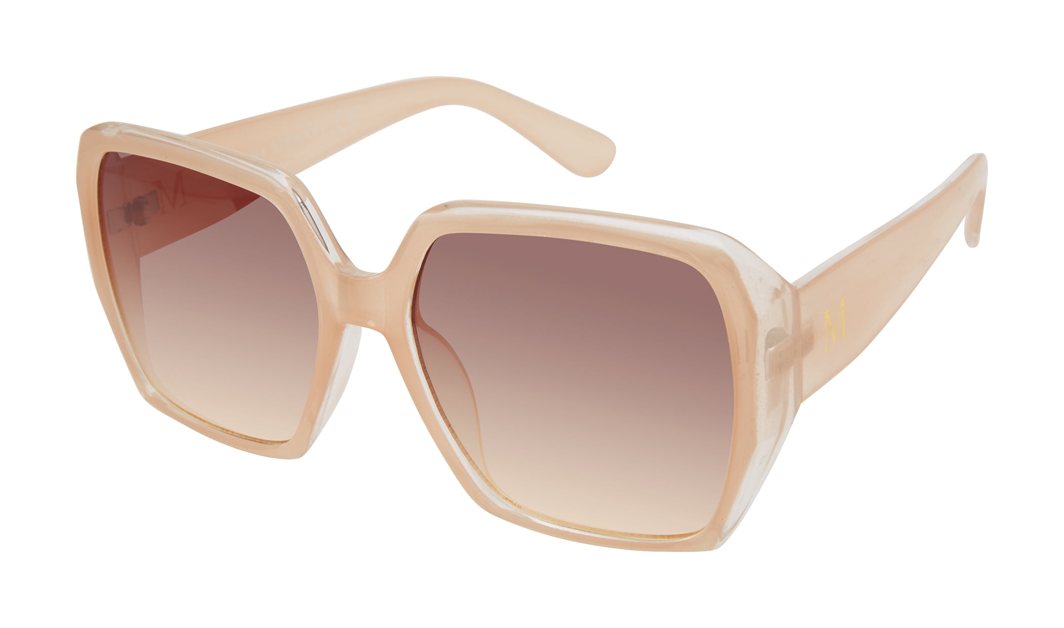 Martha Stewart MS123 Mod UV400 Protective Square Sunglasses for Women ...