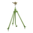 thumbnail image 1 of Martha Stewart MTS-TIS39B Heavy-Duty Brass Impulse Sprinkler with Metal Tripod - 1390 sq ft Max Coverage - Extends up to 39-in, 1 of 5