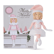 Martha Stewart Martha on The Mantle Christmas Green Plush Figurine, 10.5"
