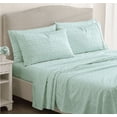 thumbnail image 1 of Martha Stewart Microfiber Sheet Set, Vine Medallion, Queen, 1 of 3